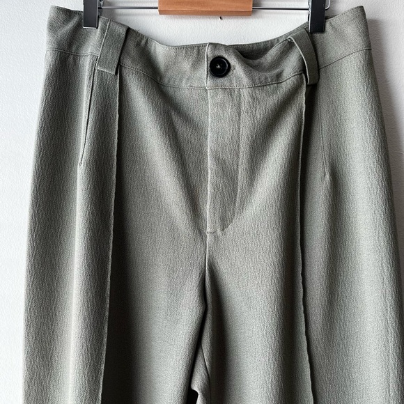 Zara Tailored Wide Leg High Waisted Trousers - Picture 3 of 8